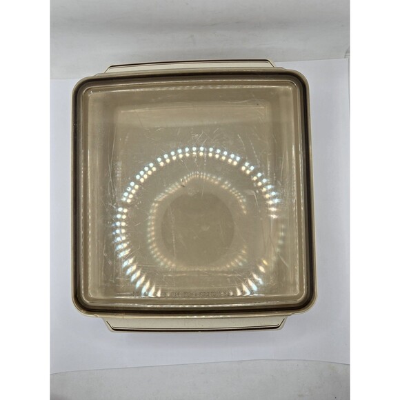 Vintage Litton Ware Conventional Oven Microwave Lidded Cookware 2 set 2 W… - Picture 3 of 13